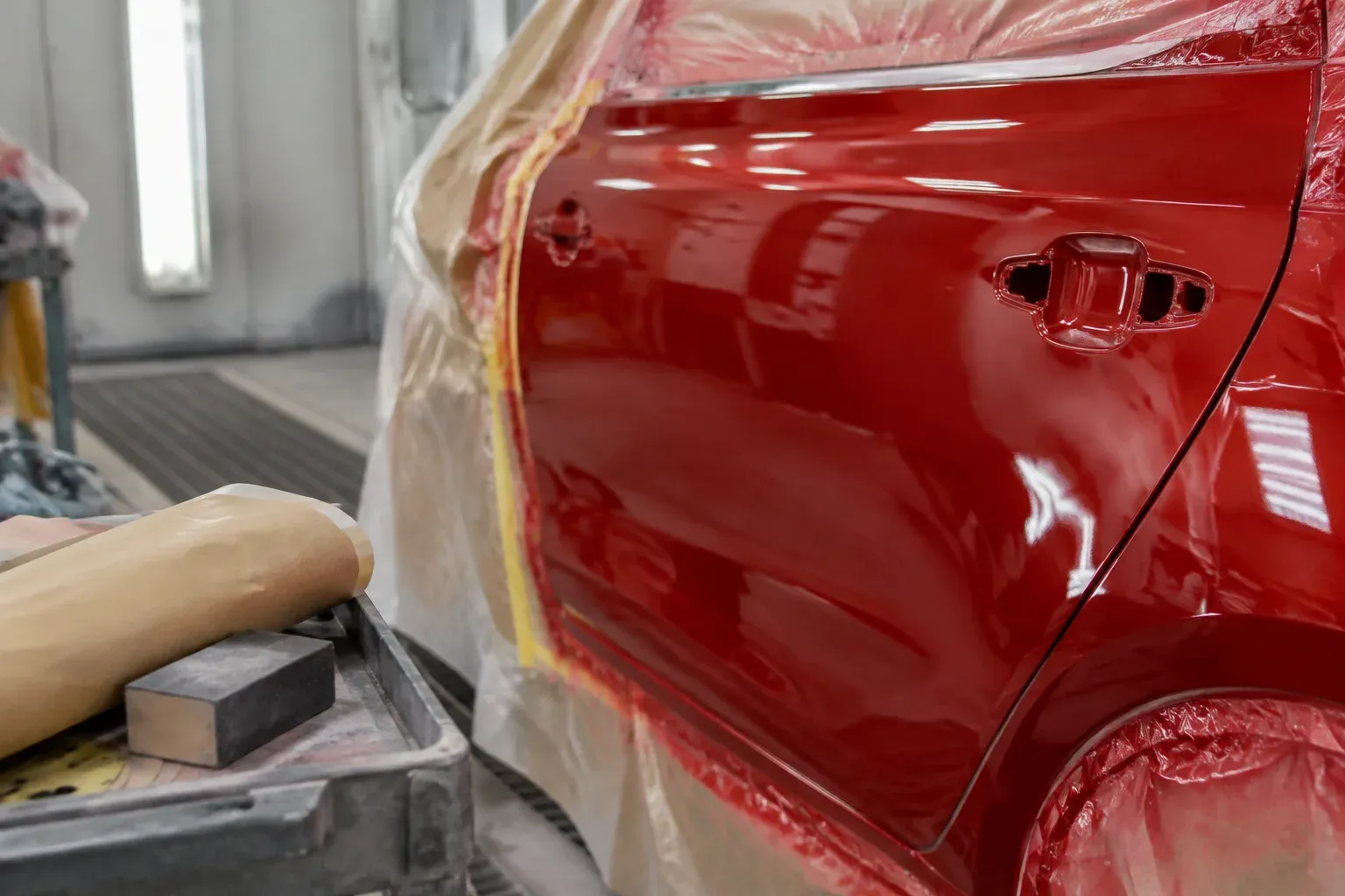 Auto Body Repair work at Bello Body Shop California
