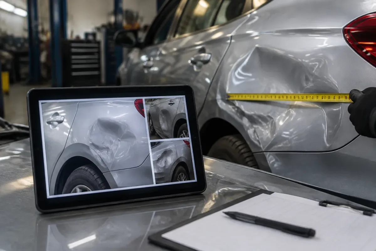 Collision Damage Estimates at Bello Body Shop California, Baldwin Park, CA